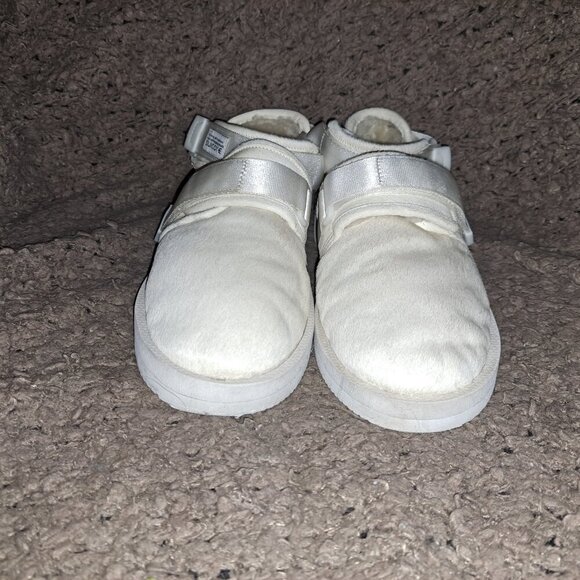 SUICOKE OG-061 White Shearling Sabot Sandals-Sz 42/9 Men-Excellent main image 6